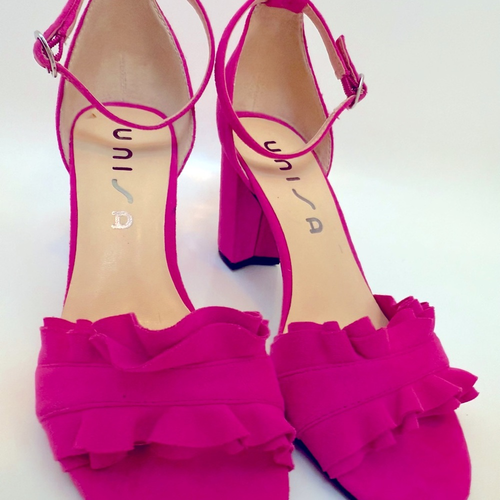 Unisa pink suede sandals - NWOT - Picture 2 of 5